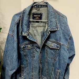 Oversized Vintage Jean Jacket!